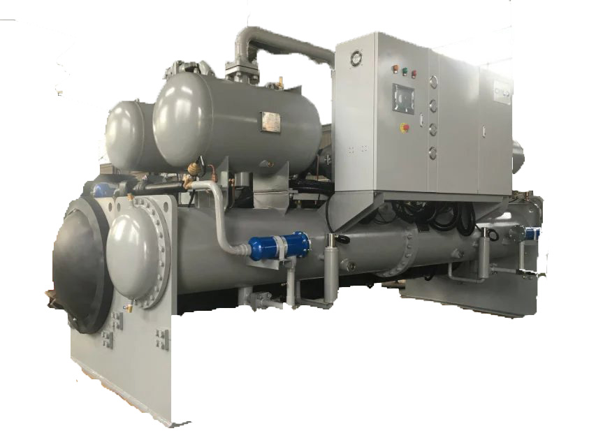 水冷螺桿噴淋降膜式冷水機(jī)組